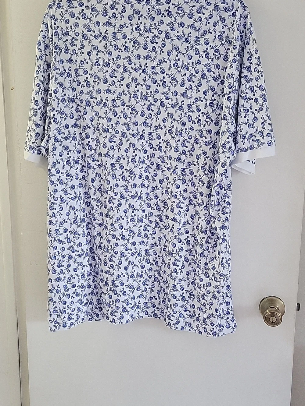 POLO RALPH LAUREN Floral-Print Soft Cotton Polo Shirt Sz 2 XLT